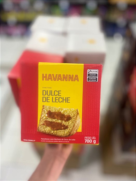 Panettone Havanna Doce de leite 700g