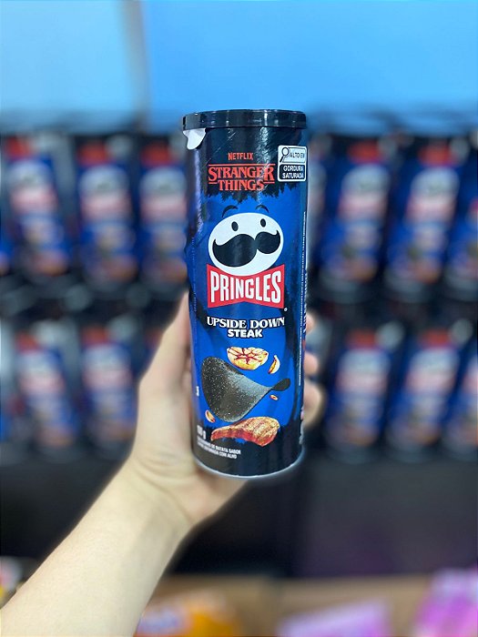 Pringles Carne Defumada Com Alho Stranger Things 100g