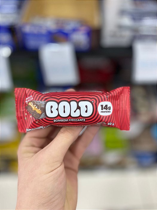 Barra de Proteina Bold Bombom Crocante 40g