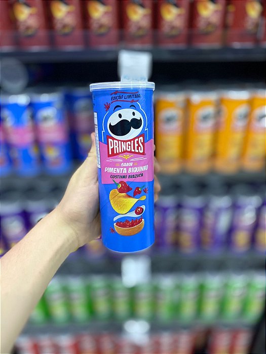 Batata Pringles Pimenta Biquinho 100g