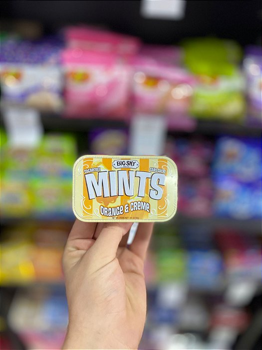 Big Sky Sugar Free Mints Orange & CREME 50gr