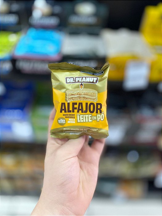 Alfajor Dr Peanut Leite Em Pó 35g