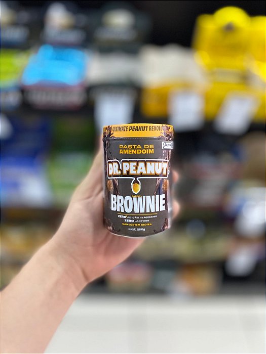 Pasta de Amendoim Dr Peanut Brownie 250g