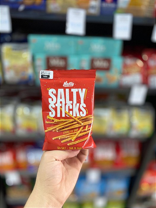 Biscoito Importado Nefis Salty Sticks 40g