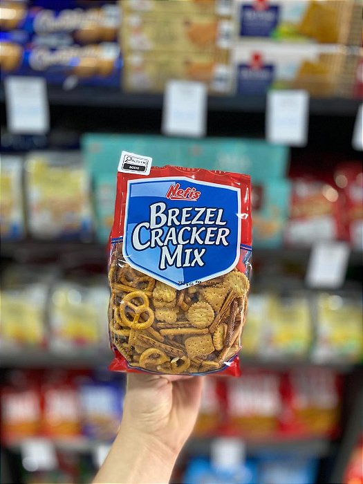 Biscoito Nefis Brezel Cracker Mix 250g