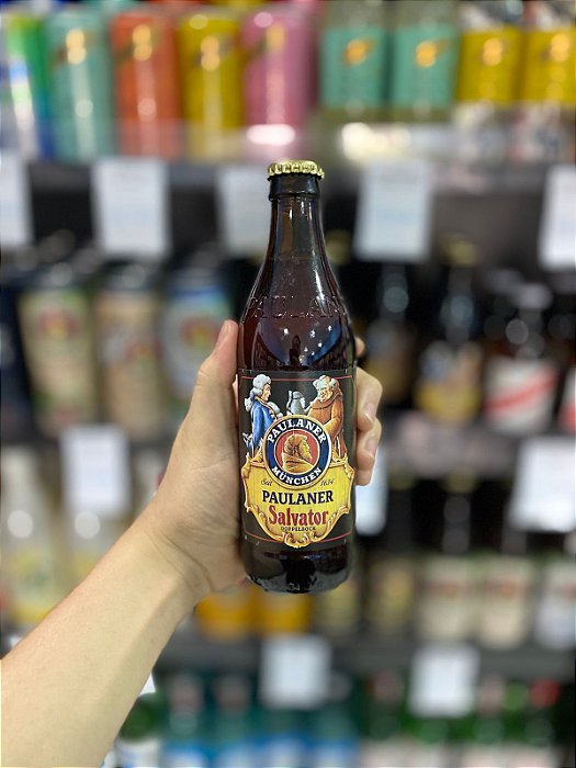 Cerveja Salvator Long Neck 330ml Paulaner