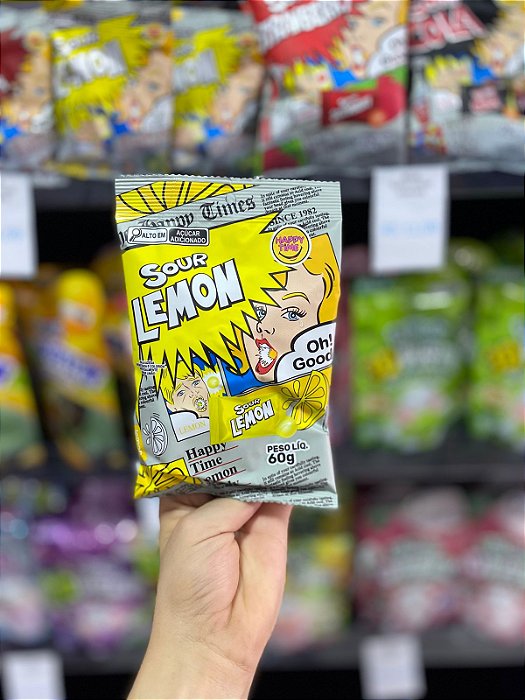 Bala Super Limão Super Sour 60g