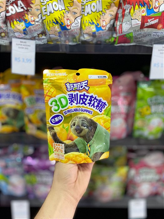 Bobo 3d Peelabre Fudge Mango 75gr