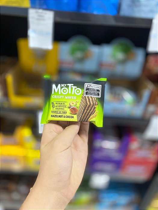 Biscoito My Motto Wafer Crispy