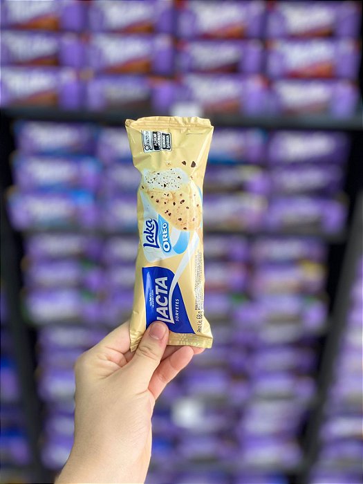 Sorvete Lacta Laka Oreo 68g