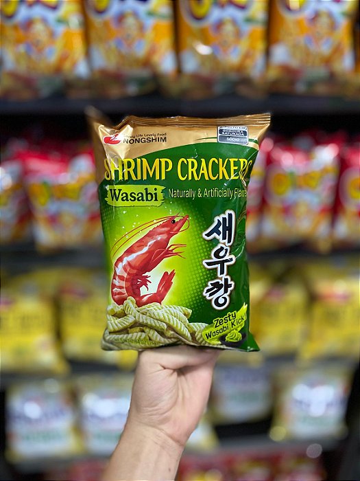 Salgadinho Oriental Camarão Wasabi 75g