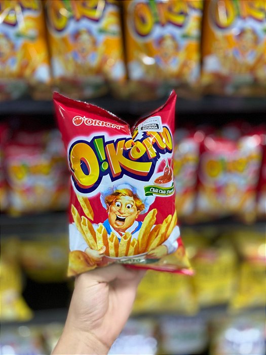 Salgadinho Oriental Potato Chili Chili Flavor 50g