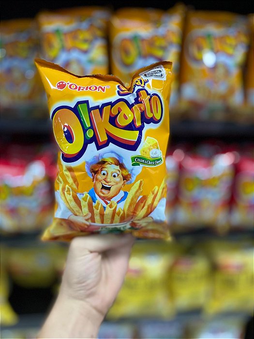 Salgadinho Oriental Potato Cream & Cheese Flavor