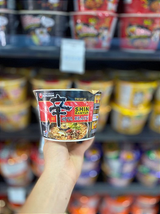 Lamen Coreano Nongshim Shin Black 100g