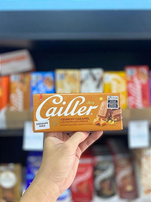 Chocolate Cailler Crunchy Caramel 100g