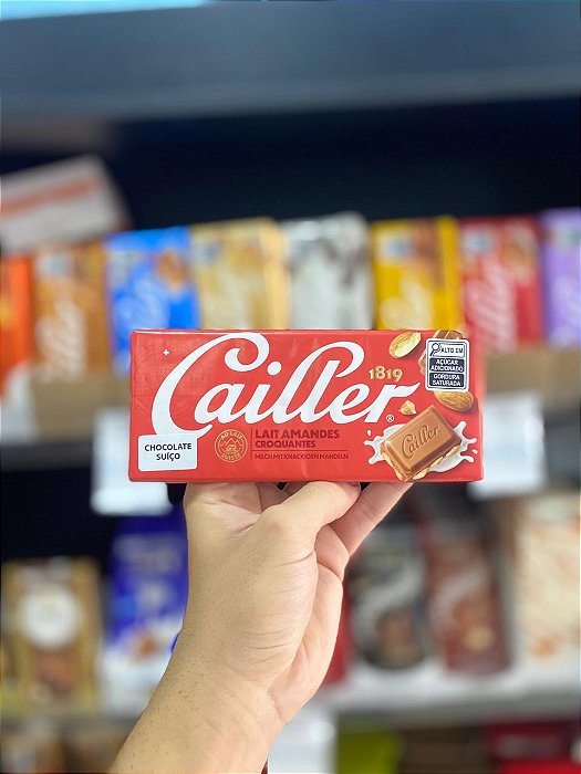 Chocolate Cailler Lait Amandes Croquantes 100g