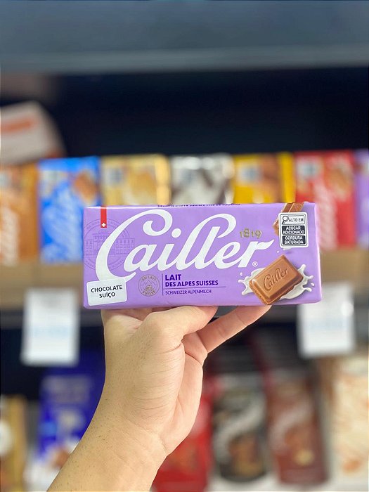 Chocolate Cailler Lait Alpes Suisses 100g