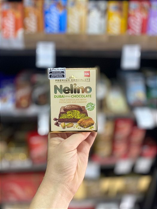 Chocolate Nelino Dubai Pistachio 62g