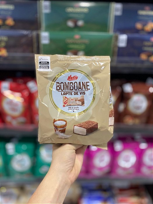 Chocolate Nefis Bomboane Lapte De Vis 200g