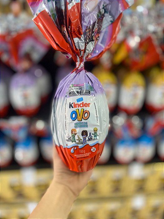 Ovo de Páscoa Kinder ovo Mundo Da Veterinaria 150g