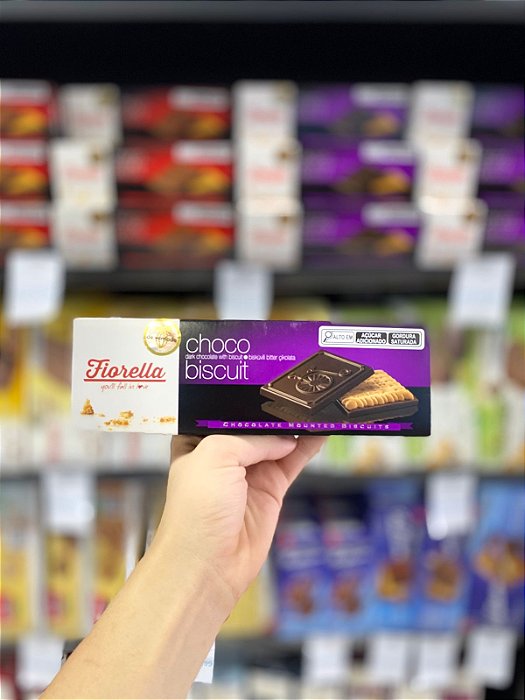 Chocolate Choco Biscuit Dark Fiorella 68g