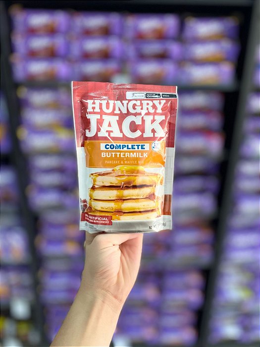 Farinha Hungry Jack ButterMilk Pancake & Waffle Mix 198g