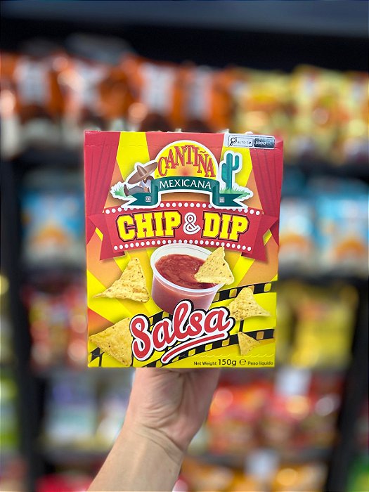 Salgadinho Catina Mexicana Chip e Dip Salsa 150g