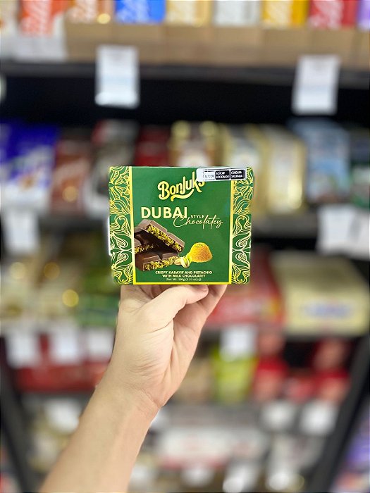 Chocolate Bonluks Dubai pistachio 100g