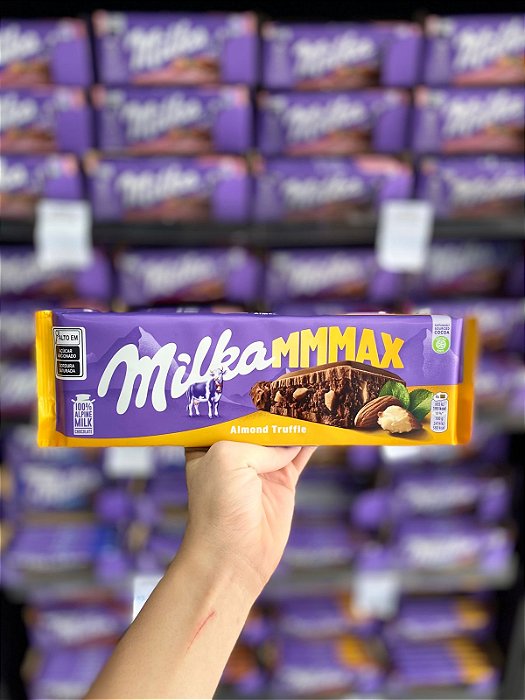 Milka Barra De Chocolate Gigante Almond Truffle 300g