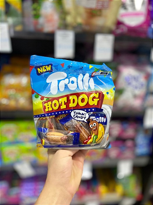 Bala Trolli Hot Dog 54g
