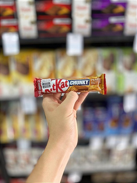 Chocolate Importado Kit Kat Chunky Peanut Butter 42g