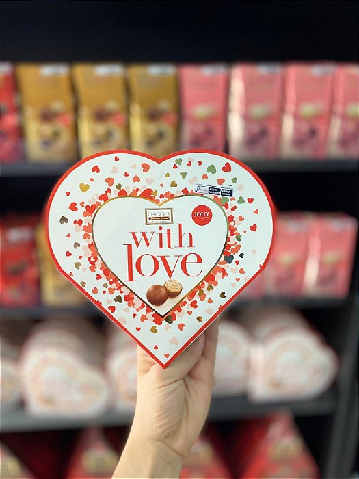 Caixa De BomBom Pralines With Love Hazelnut Cream 100g