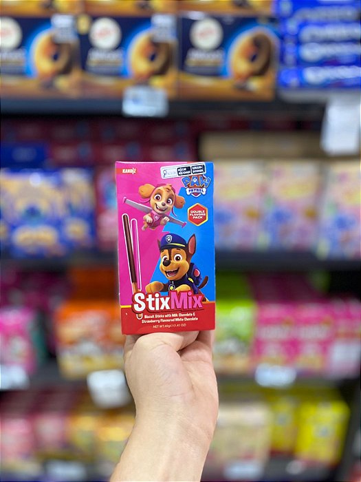 Palitos Nickelodeon Patrulha Canina Stix Mix 40g