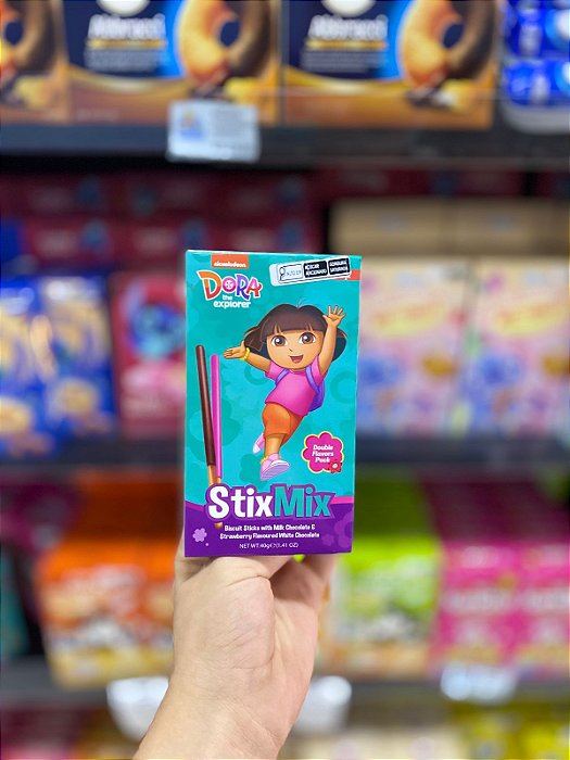 Palitos Nickelodeon Dora Aventureira Stix Mix 40g