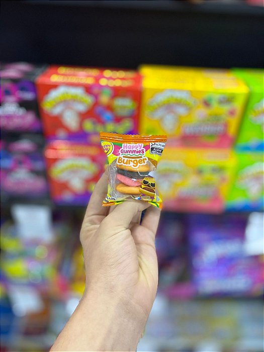 Bala Happy Time Burguer 18g