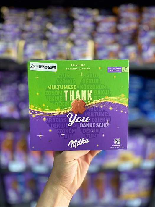 Milka Pralines Thank You Creme de Cacau 110g