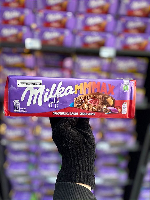 Milka Barra de Chocolate Gigante Jelly Beans 250g