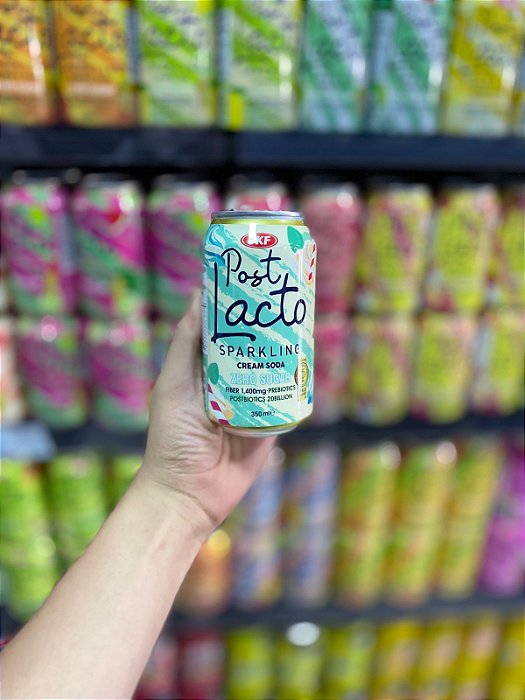Refresco Coreano Post Lacto Cream Soda 350ml
