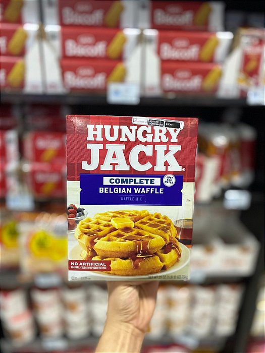 Farinha Hungry Jack Belgian Wafle 794g