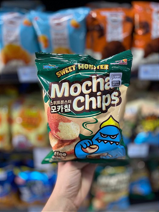 Snack Coreano Mocha Chips 60g