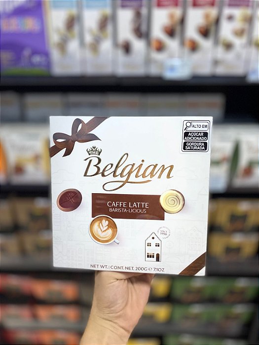 Chocolate Pralines Belgian Caffe Latte 200g