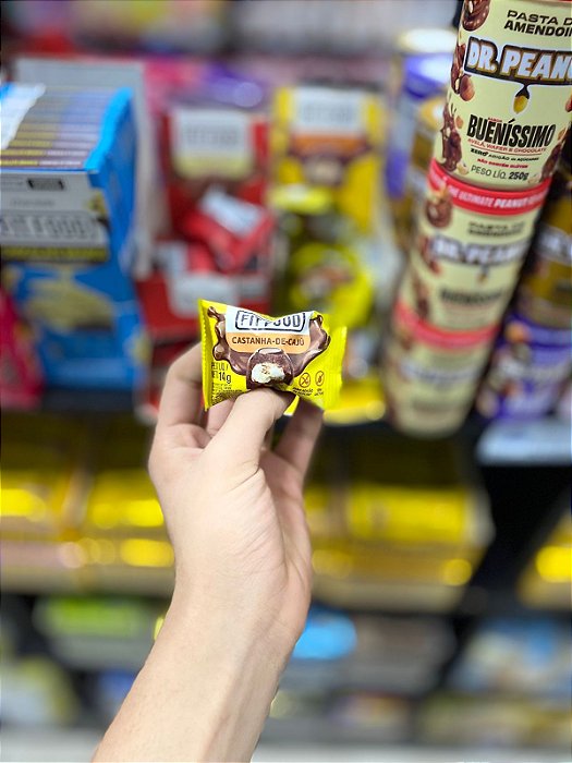 Trufa De Chocolate Fit Food Castanha De Cajú Zero Açucar 14g