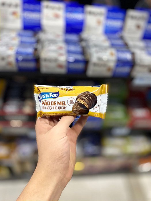 Pão De Mel Suavipan Zero Adição De Açucar 30g