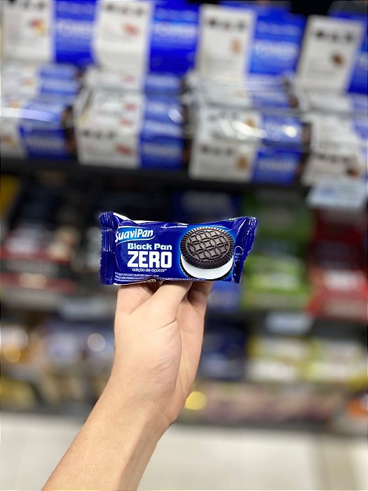 Biscoito Suavipan Black Pan Zero Adição De Açucar 36g