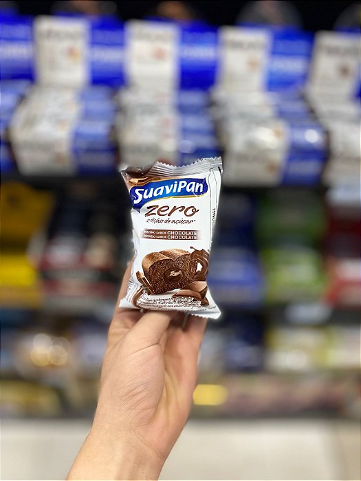 Bolinho De Chocolate Suavipan Zero Adição De Açucar 40g