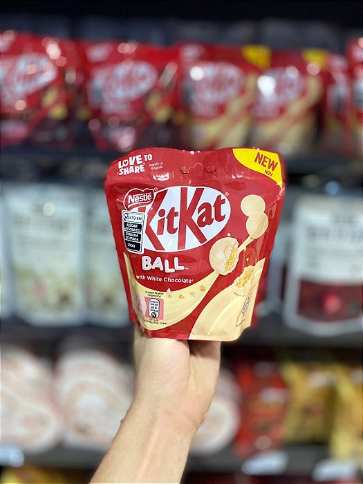 Chocolate Nestle Kit Kat Ball White 140g