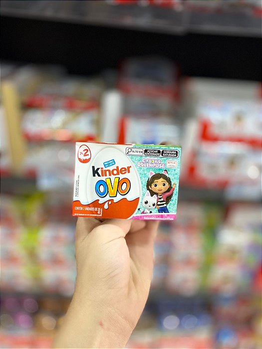 Caixa Kinder Ovo Gabby´s Doll House 40g