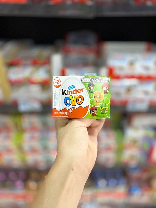 Caixa Kinder Ovo Copa Do Mundo 40g