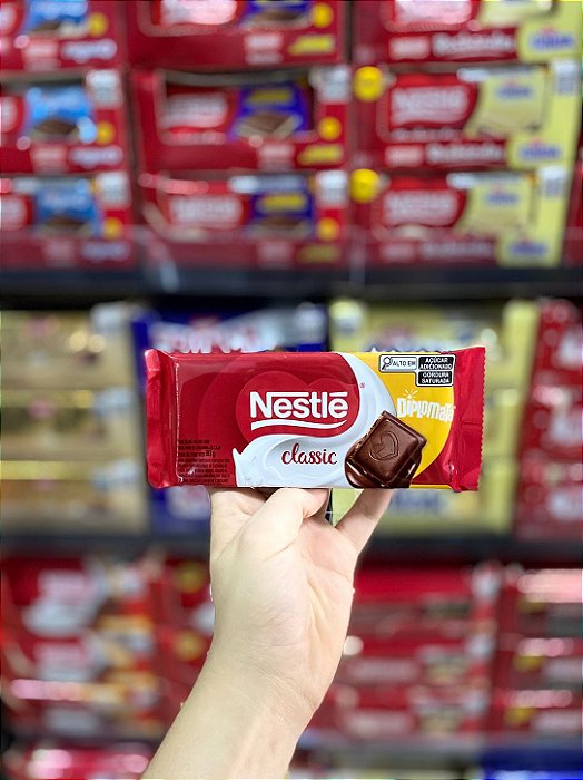 Barra de Chocolate Nestle Classic Diplomata 80g