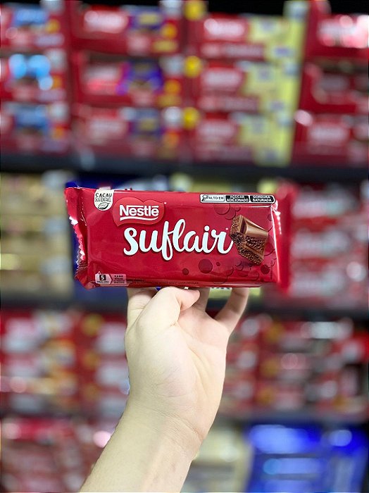 Barra de Chocolate Nestle Suflair 80g